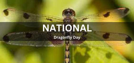 National Dragonfly Day [राष्ट्रीय ड्रैगनफ्लाई दिवस]